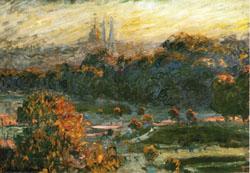 Claude Monet The Tuileries Study Spain oil painting art